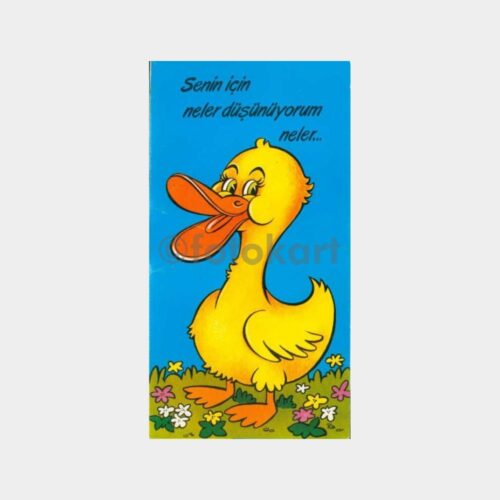 1970 Mizahi Tebrik Kartı