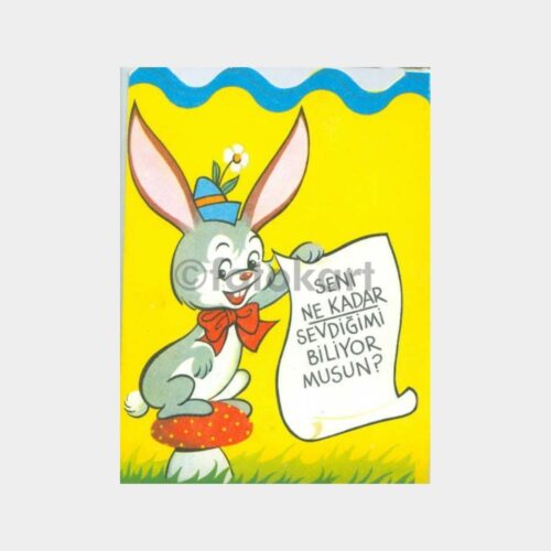 1970 Mizahi Tebrik Kartı