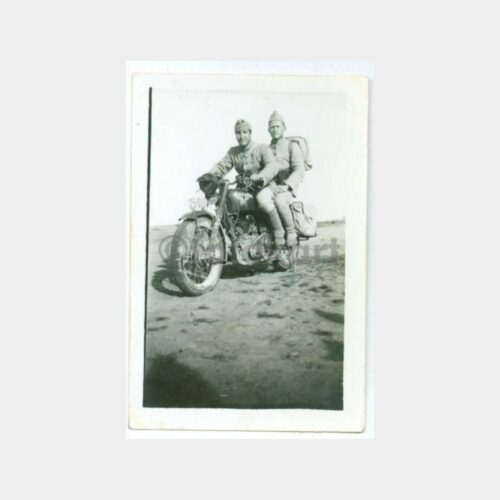 1948 Motorsikletli Askerler Konulu Fotoğraf