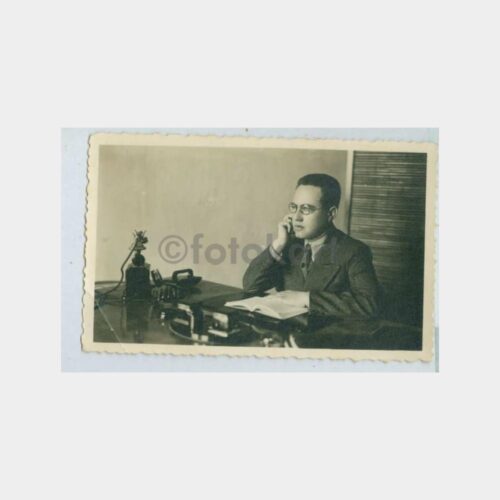 1940 Müdür ve Masası Görünüş Fotoğraf