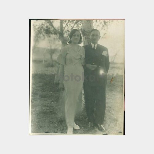 1930 Nişanlı Çift Görünüş Fotoğraf