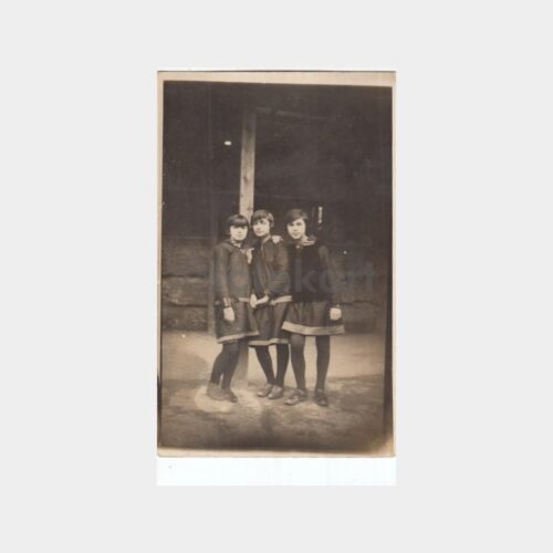 1930 Üç Öğrenci Kız Konulu Fotoğraf
