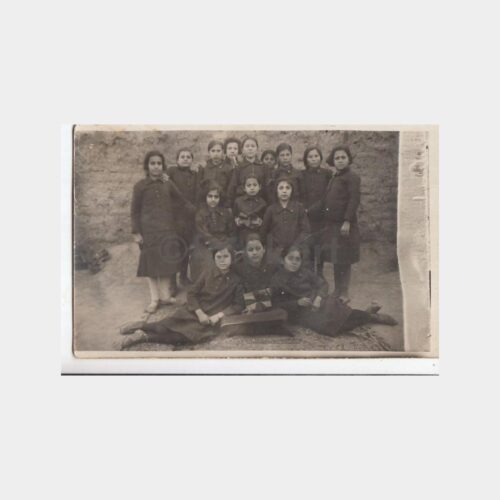 1926 Okul Grubu Kız Öğrenciler Görünüş Fotoğraf