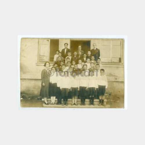 1930 Unkapanı Foto Zafer - Okul Grubu Fotoğraf