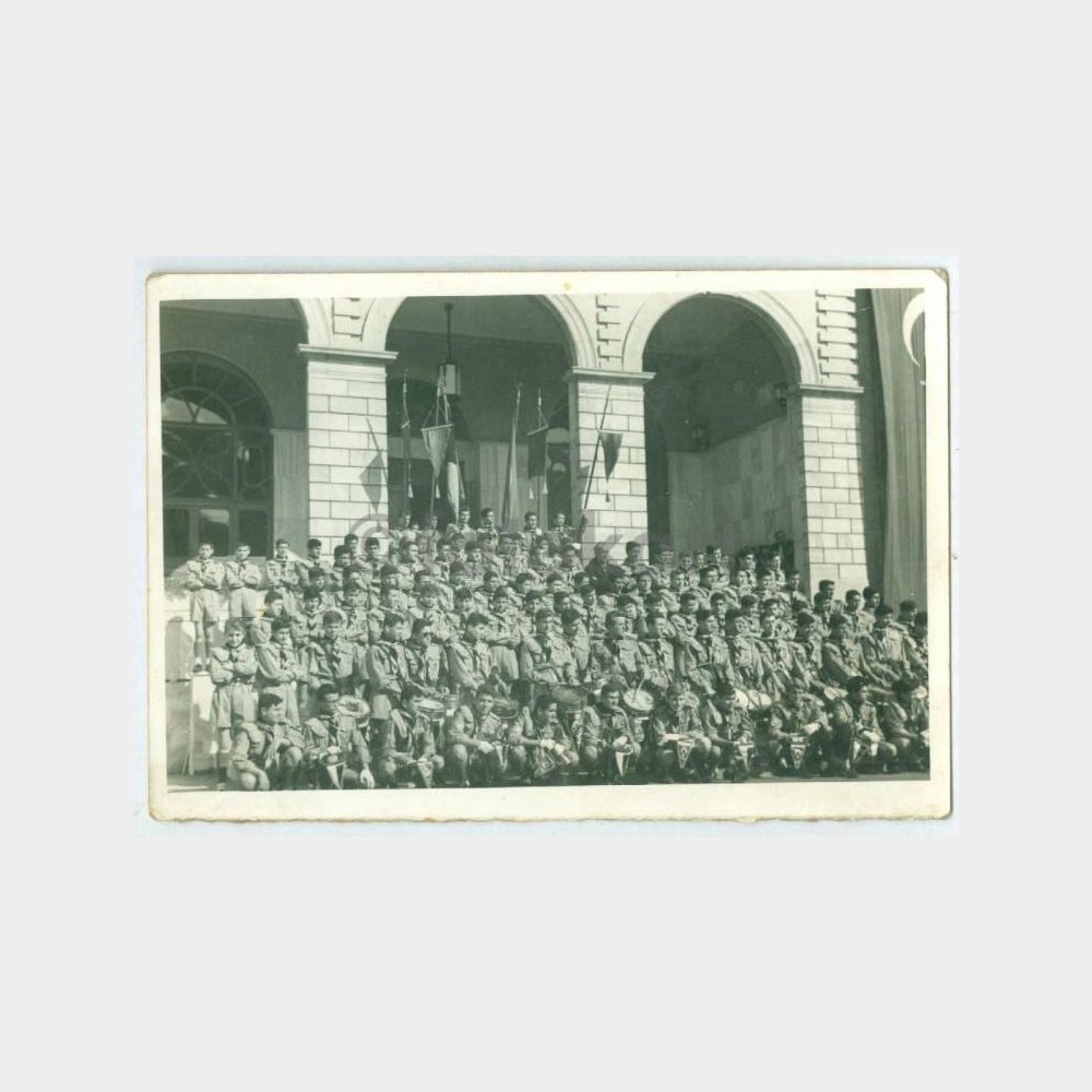 1929 Foto Mümtaz İhsan - Okul Grup Görünüş Fotoğraf