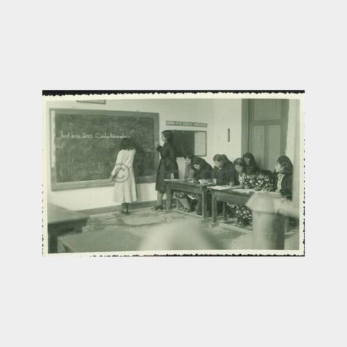 1940 Okuma Yazma Kursu Sınıfı Görünüş Fotoğraf