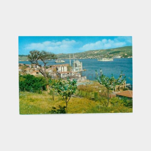 1968 Boğaziçi Ortaköy Görünüş Kartpostal