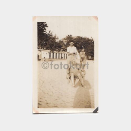 1940 Plaj Kültürü Konulu Fotoğraf