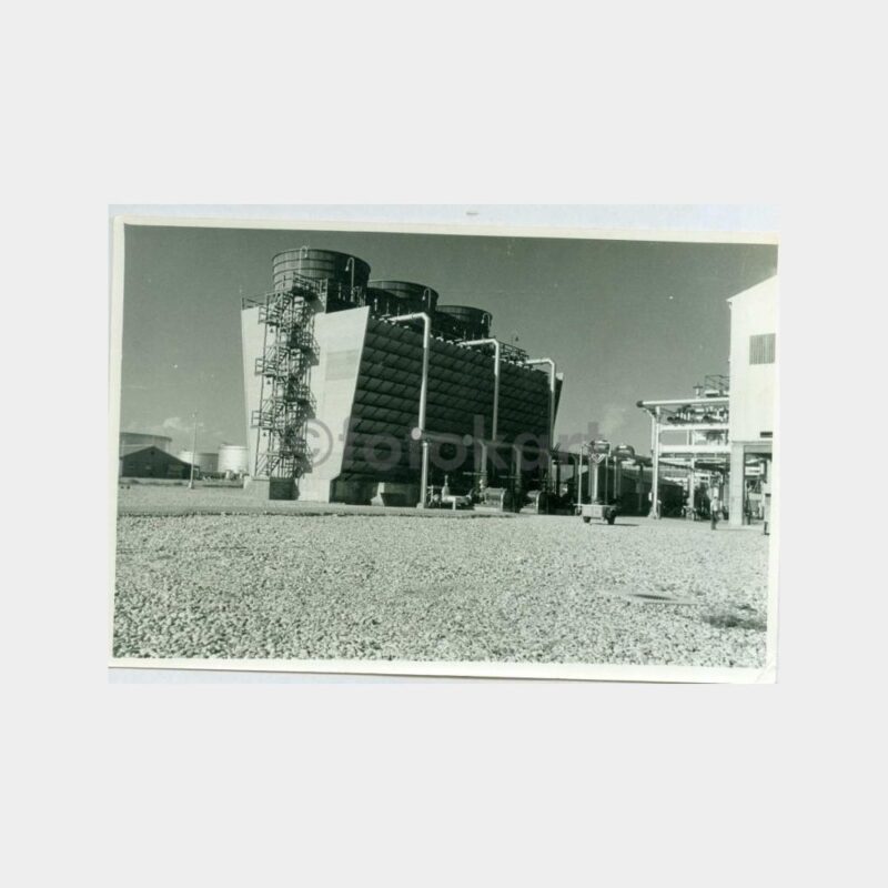 1960 Rafineri Depo Fırın Görünüş 2 Adet Fotoğraf - Görsel 2