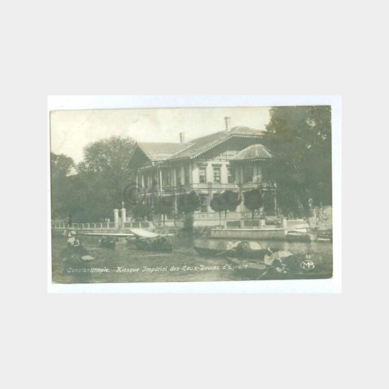 1920 Sadabad İmparatorluk Köşkü Kartpostal