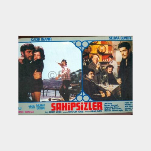 1974 Sahipsizler - Kadir İnanır-Selma Güneri Lobi Kartonu