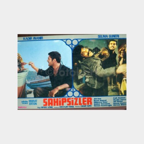 1974 Sahipsizler - Kadir İnanır-Selma Güneri Lobi Kartonu