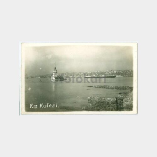 1940 Salacak ve Kız Kulesi Görünüş Fotokart