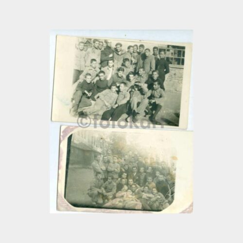 1928 Sanat Okulu Öğrenci Grup 2 Adet Fotoğraf