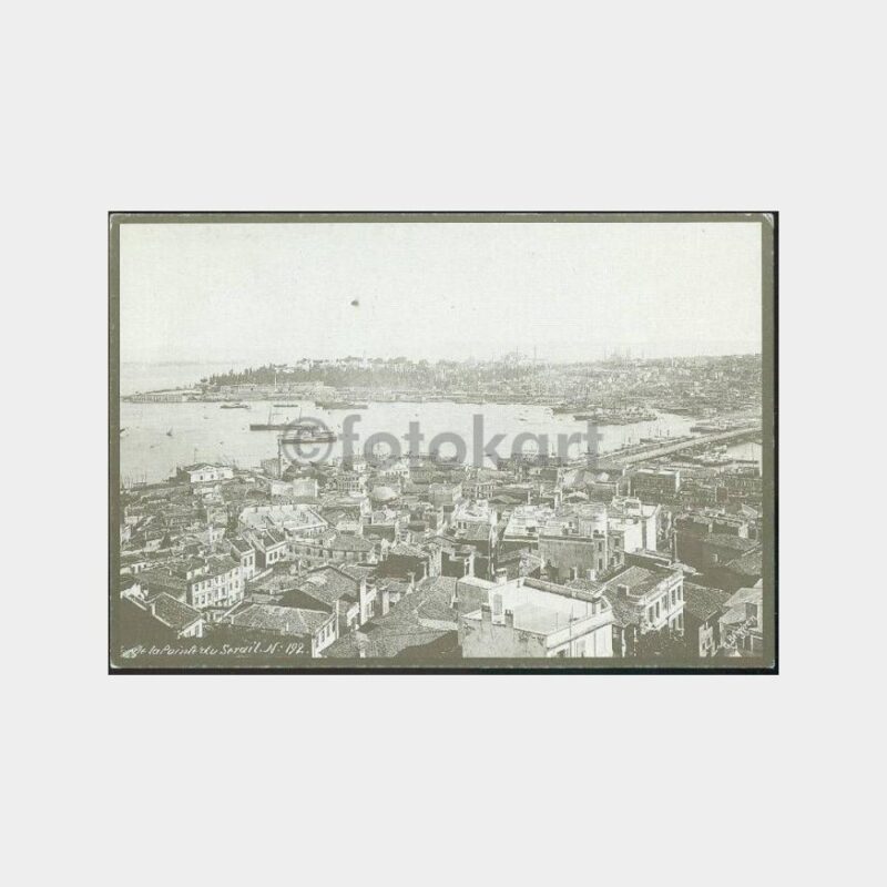 İstanbul Sarayburnu Reprodüksiyon Baskı Kartpostal