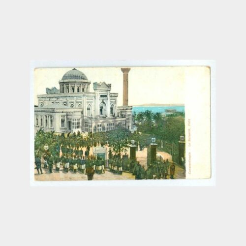 1910 Yıldız Camii Selamlık Görünüş Nadir Kartpostal