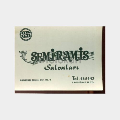 1974 Osmanbey Semiramis Salonları Foto Kabı