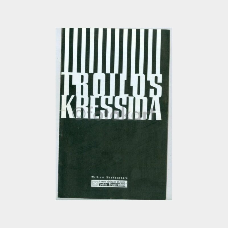 1996 Troilos Kressida - Shakespeare Oyun Broşürü