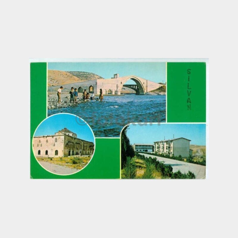 1980 Silvan Görünüş Kartpostal