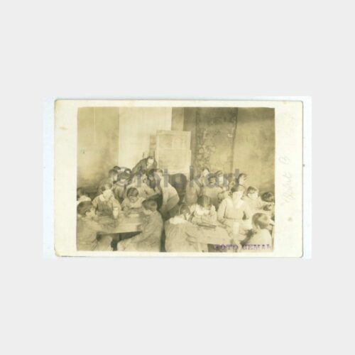 1929 Okul Sınıf İçi Görünüş Fotoğraf