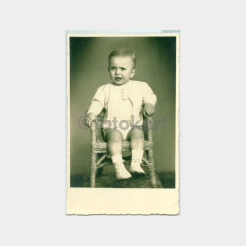 1950 Stüdyo Çocuk Görünüş Fotoğraf