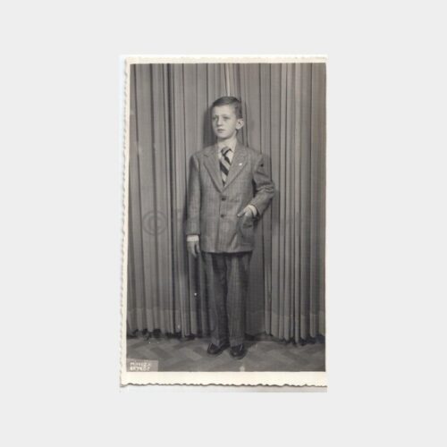 1956 Foto Mimoza Beykoz - Takım Elbiseli Genç Fotoğraf