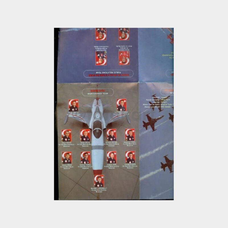 2012 Türk Yıldızları - Hava Kuvvetleri Posteri - Görsel 2