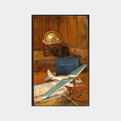 Uçak Konulu Tebrik Kartı