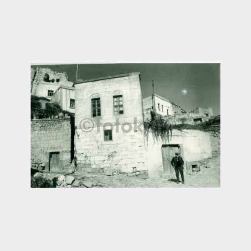 1980 Kapadokya Üçhisar Konulu Çalışma Fotoğraf