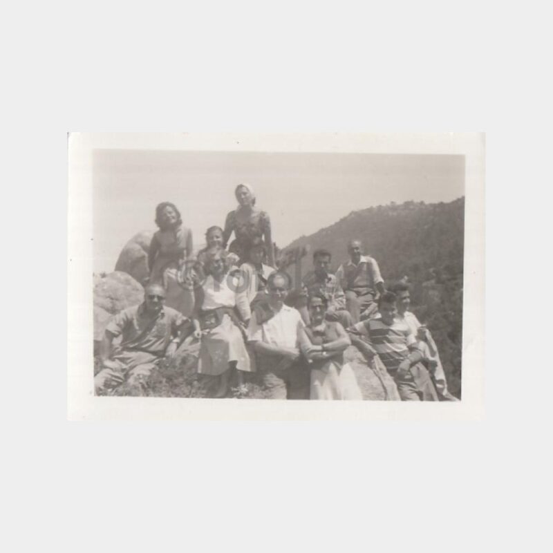 1956 Uludağ Gezisi Grup Fotoğraf