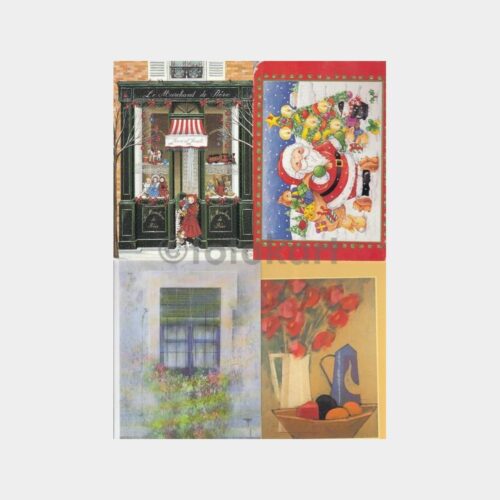 UNICEF Yabancı Tebrik Kartları (6 Adet Boş - Lot 3)