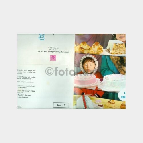 1960 Unilever Yağ - Pasta Tarifi-1 (Unit-Stella)