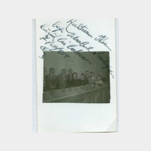 1949 İstanbul Üniversite Grup Fotoğraf