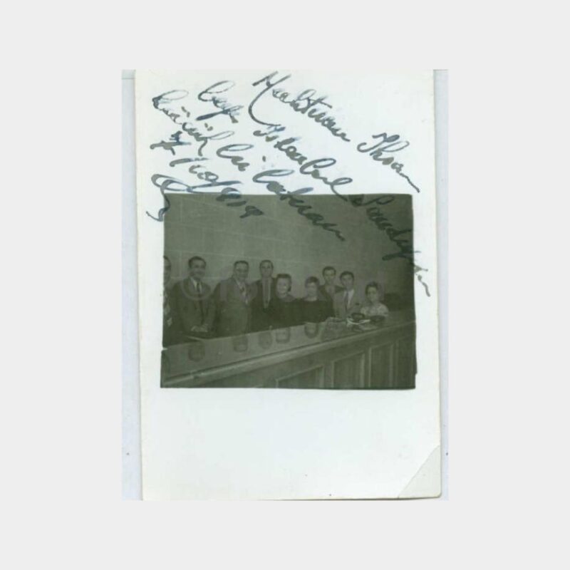 1949 İstanbul Üniversite Grup Fotoğraf