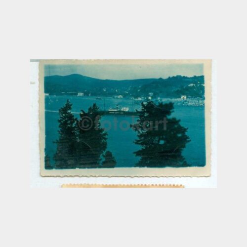 1939 Boğaziçi Vapur Tebrik Fotoğraf