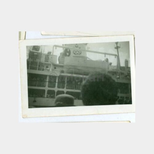 1940 Vapur Konulu 3 Adet Albüm Fotoğraf