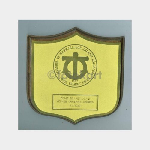 1989 Deniz Ticaret Odası Yelken Yarışları Plaket