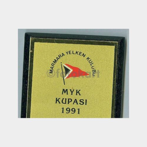 1991 Marmara Yelken MYK Kupası Yarışları Plaket