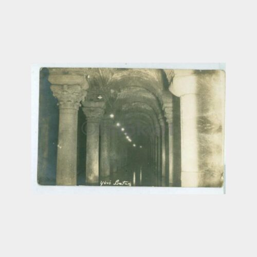 1930 Yerebatan Sarnıcı Görünüş Fotokart