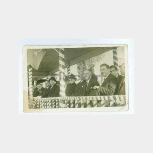 1930 Açılış Töreni İleri Gelen Zevat Fotoğraf