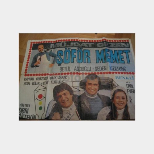 Şoför Memet -Müjdat Gezen- Film Afişi