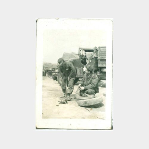 1952 Kore Albümünden Asker Fotoğraf