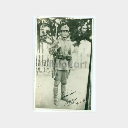 1931 Tüfekli Süngülü Asker Görünüş Fotoğrafı