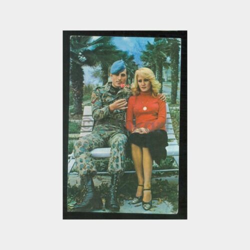 1975 Asker Konulu Fantezi Kartpostal