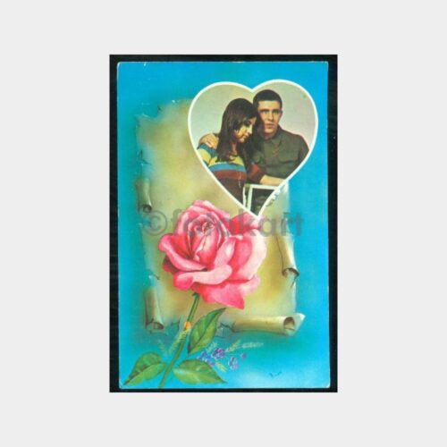 1975 Asker Konulu Fantazi Kartpostal