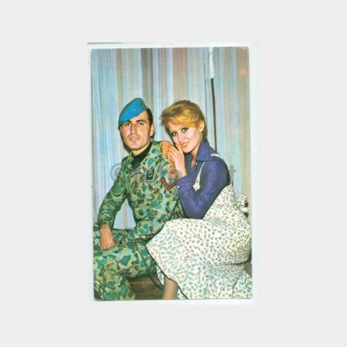 1975 Asker Konulu Fantazi Kartpostal