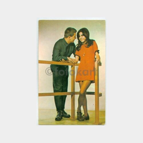 1975 Asker Konulu Fantazi Kartpostal