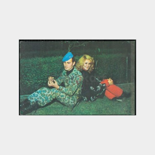 1975 Asker Konulu Fantazi Kartpostal