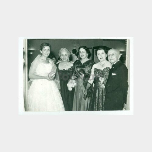 1950 İstanbul Balo Geceleri Kadınlar Fotoğraf