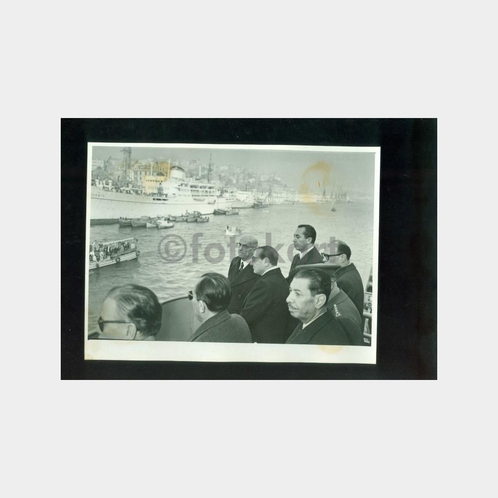 1958 Celal Bayar Libya Gezisi Albümü Fotoğraf